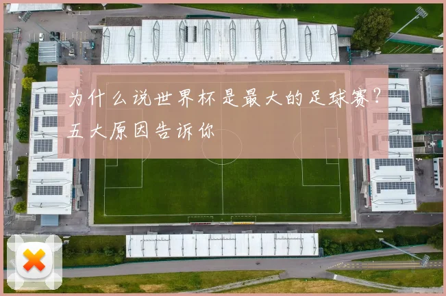 为什么说世界杯是最大的足球赛？五大原因告诉你